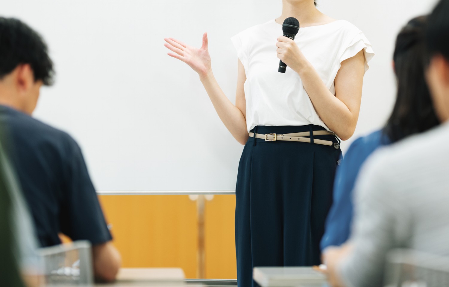 プロフェッショナルコーチによる研修の様子